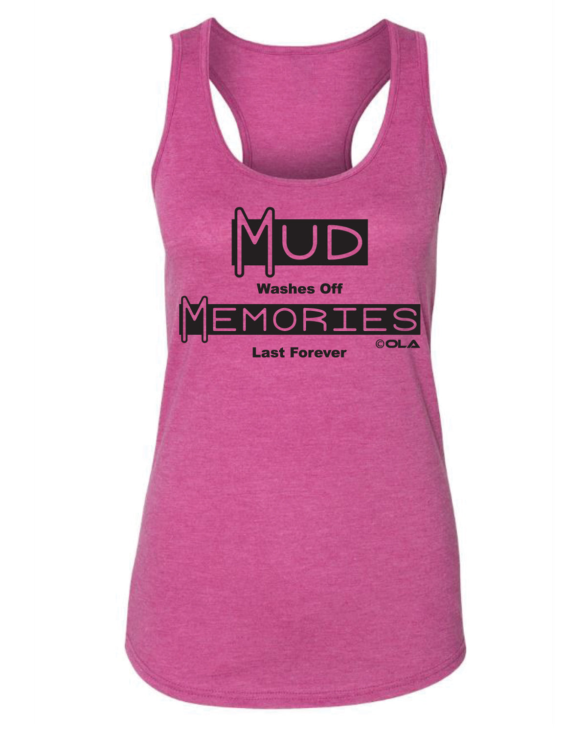 Offroad Life Mud Memories Women’s Racerback Tank Top