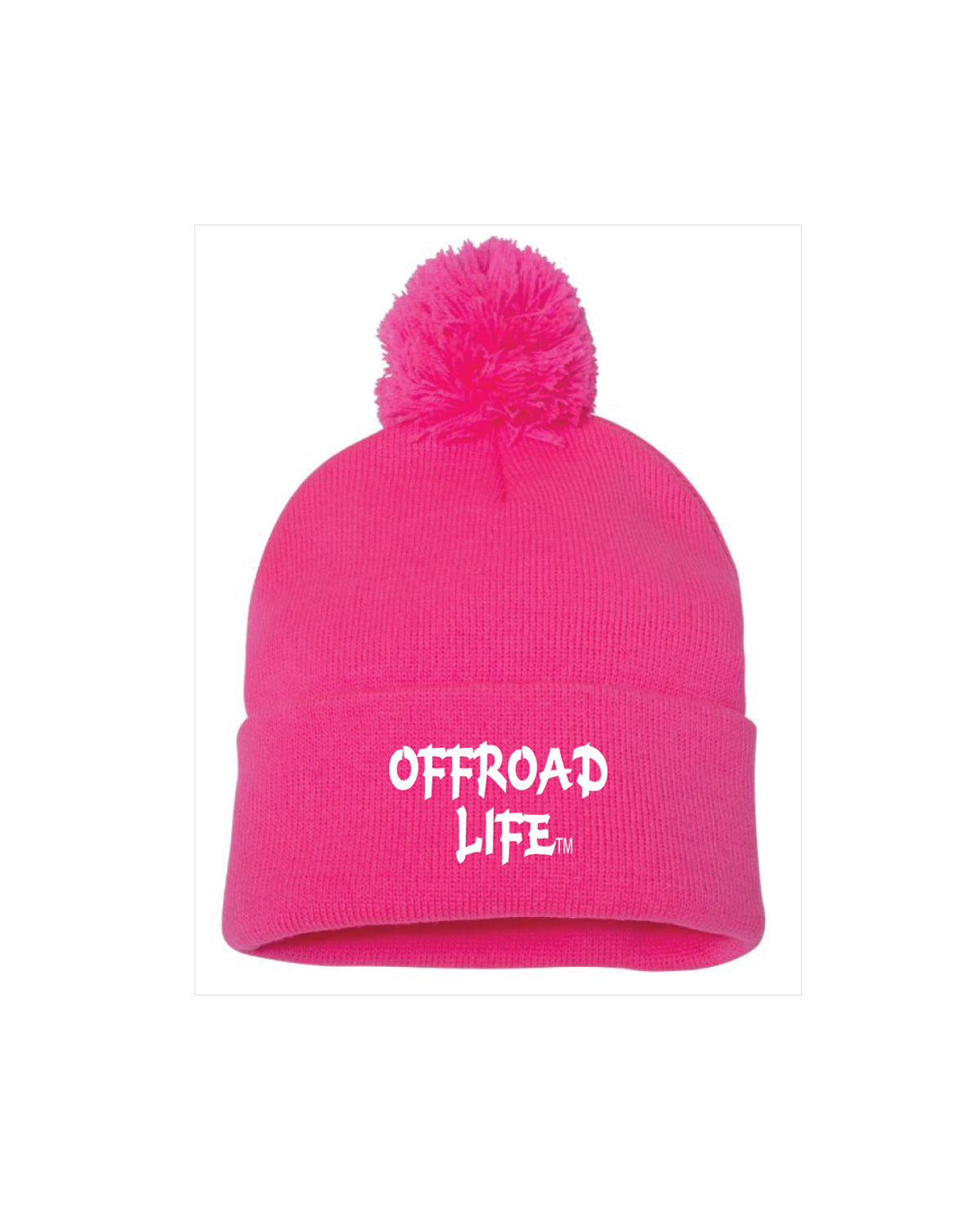 Offroad Life Beanie | Embroidered Knit Cap for Outdoor Lifestyle