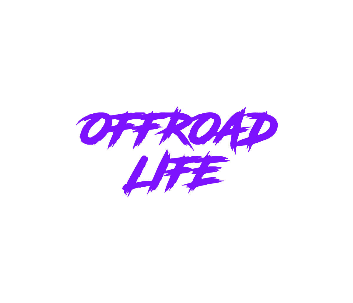 Offroad Life Style Sticker | Small