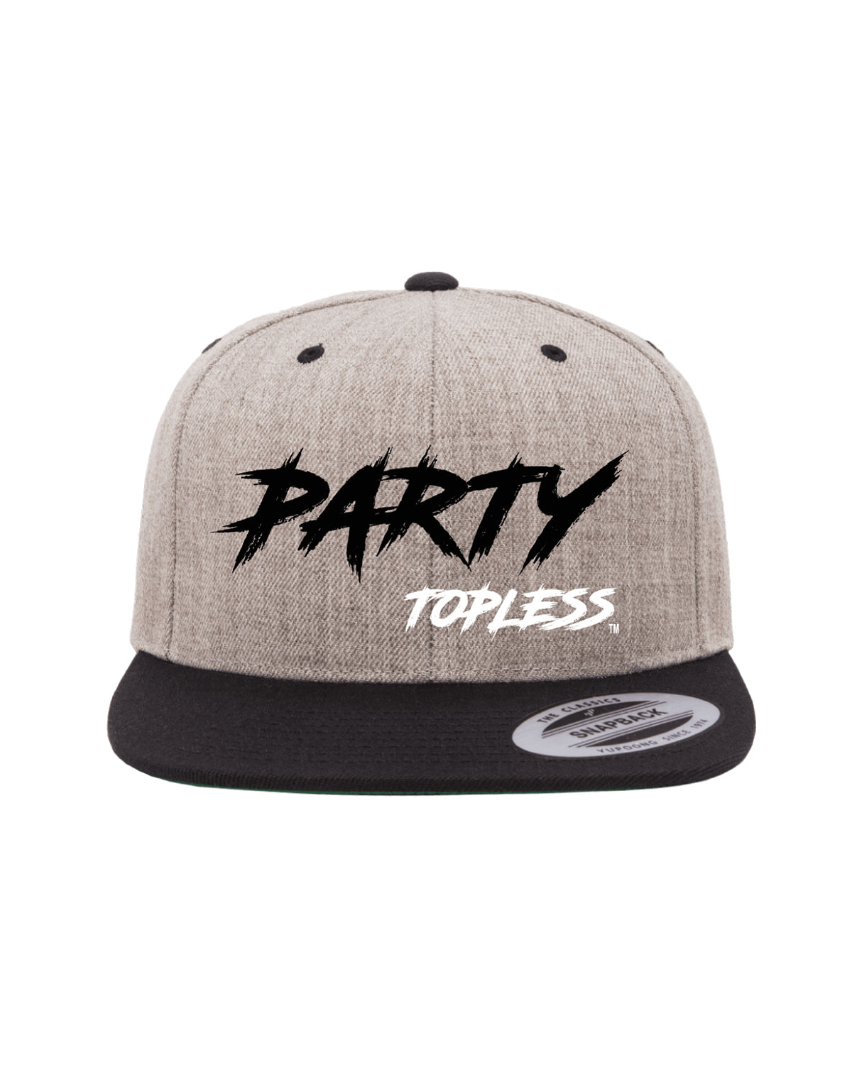 Party Topless Flatbill Hat | High Profile Snapback for Offroad Lifestyle