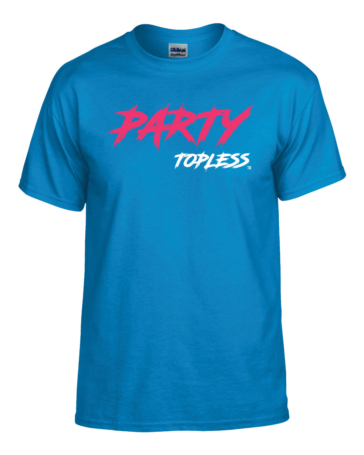 Party Topless T-Shirt | Unisex 50/50 Dry Blend Offroad Tee