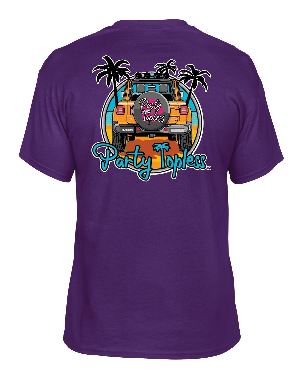 Offroad Life Party Topless T‑Shirt