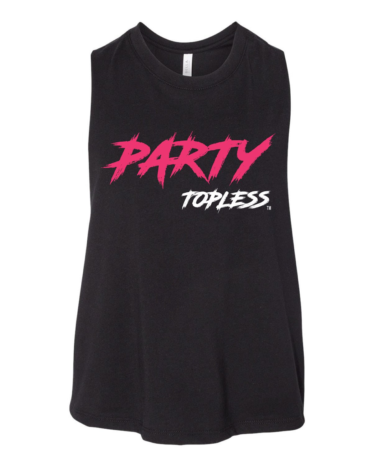 Party Topless Women's Crop Top | Sleeveless Tee for Offroad Summer
