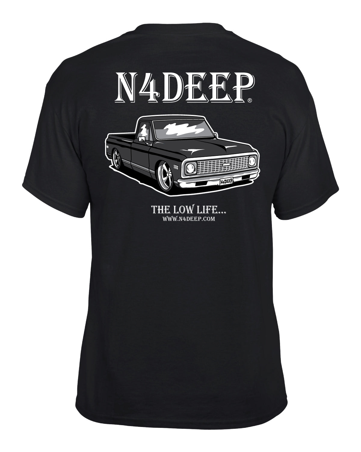 Chevy C10 Low Life T‑Shirt - N4DEEP Edition