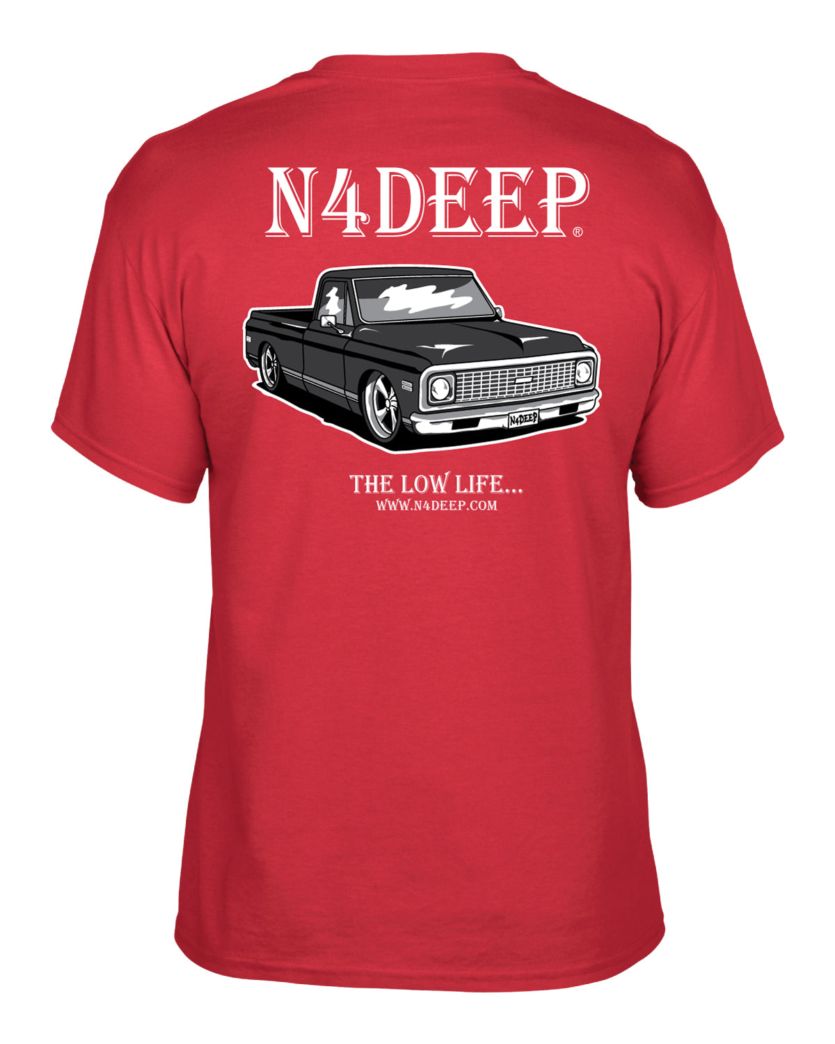Chevy C10 Low Life T‑Shirt - N4DEEP Edition