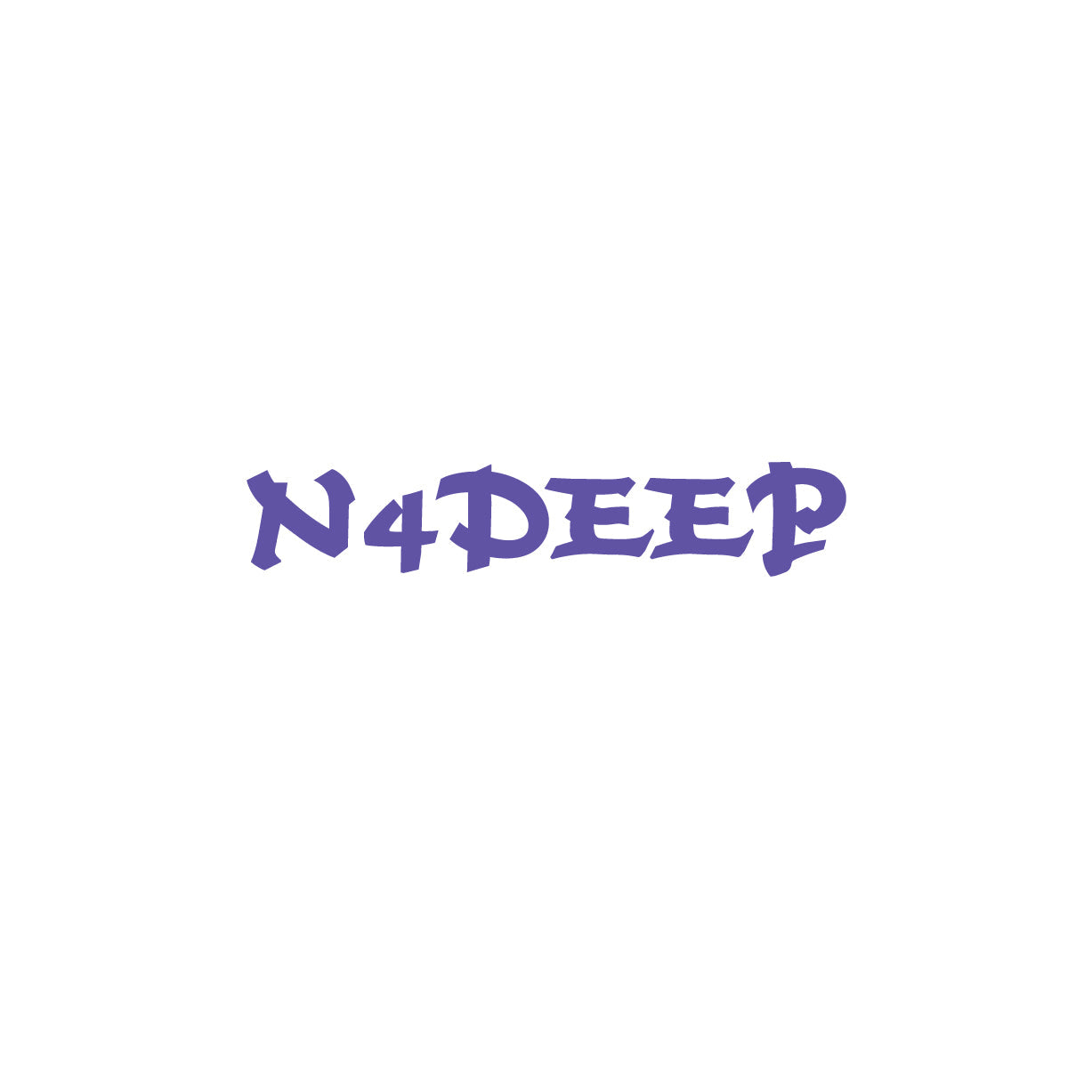 N4DEEP Sticker - Small Weatherproof Vinyl Decal