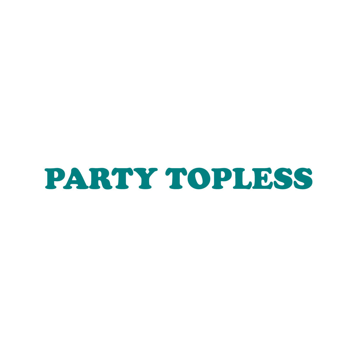 Party Topless Vinyl Sticker | Offroad Life Decal for Jeeps, Boats, ATVs & Mud Rigs