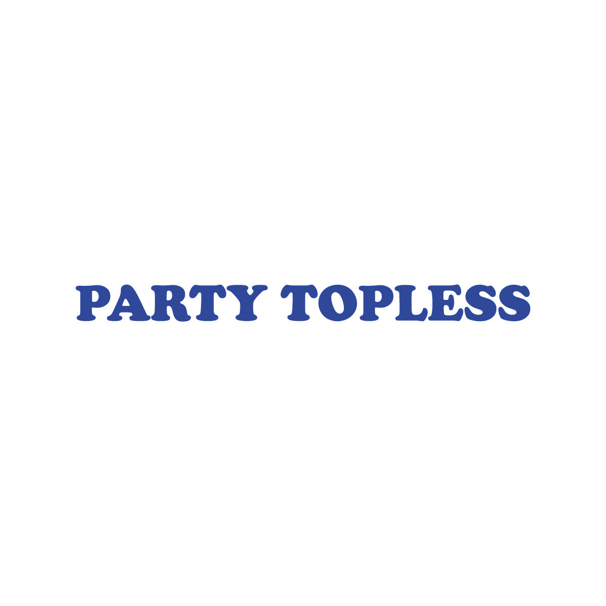 Party Topless Vinyl Sticker | Offroad Life Decal for Jeeps, Boats, ATVs & Mud Rigs