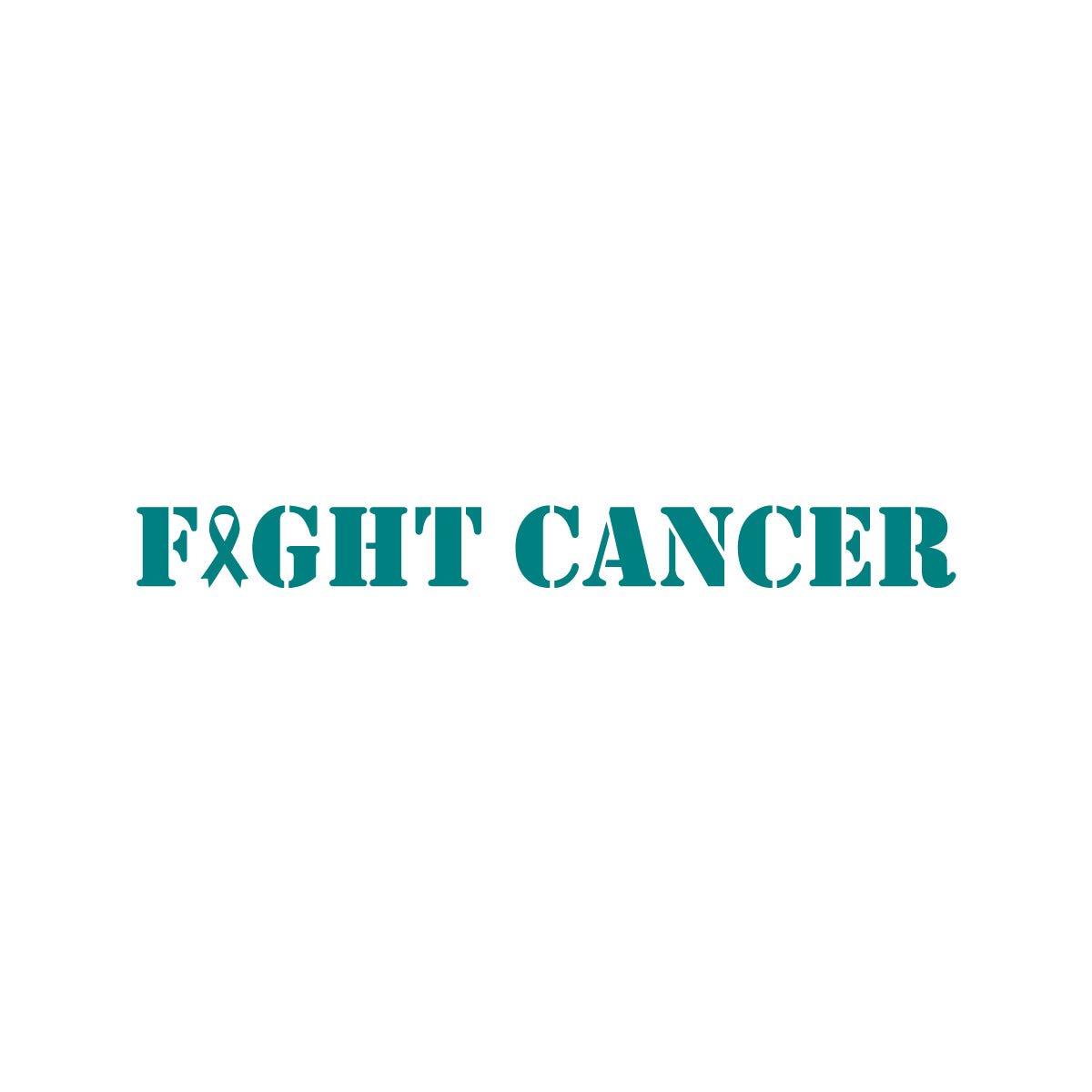 Fight Cancer Sticker | Medium
