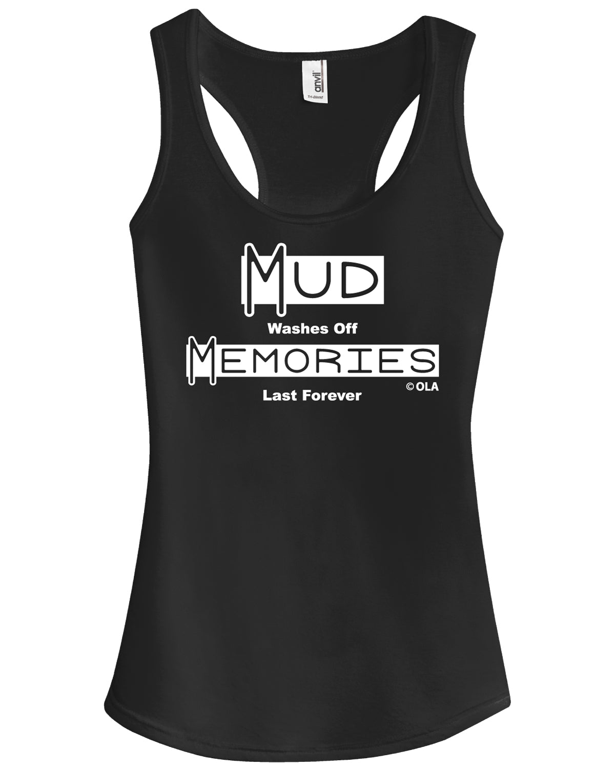Offroad Life Mud Memories Women’s Racerback Tank Top