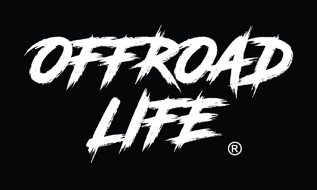 Offroad Life Flag - 3 Sizes - Polyester Flag with Grommets for Mud Parks, Garages, and Campsites