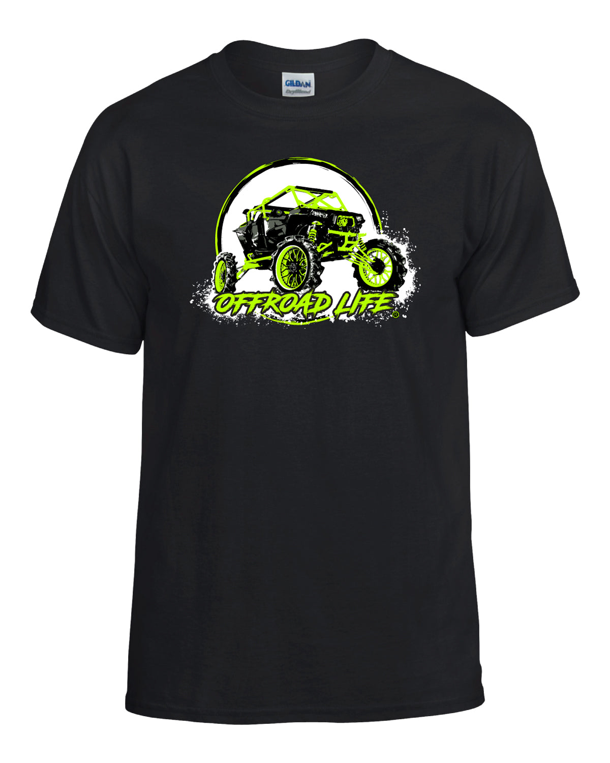 Lifted RZR Offroad T-Shirt by Offroad Life - Adult Unisex Dry Blend Mud Riding Tee