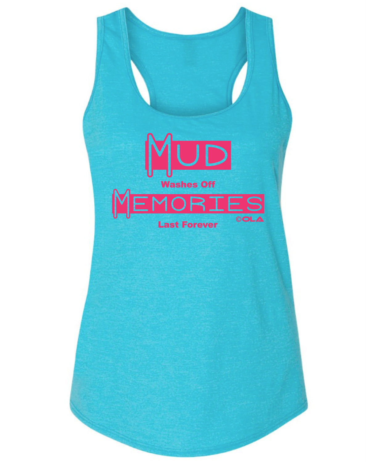 Offroad Life Mud Memories Women’s Racerback Tank Top