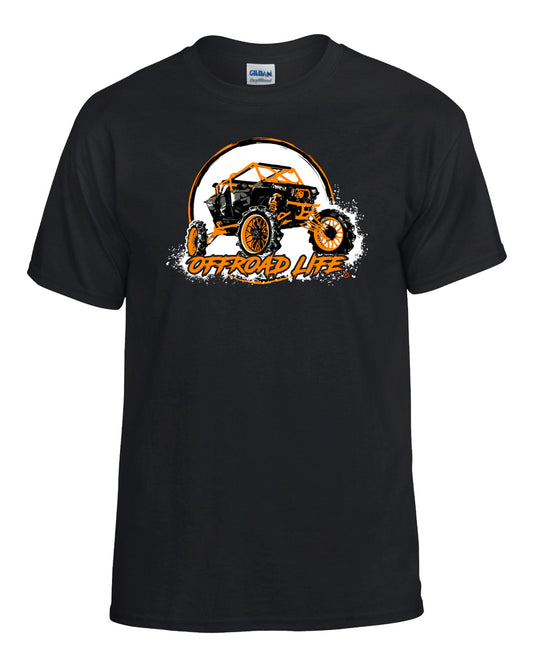 Youth Lifted RZR Offroad T-Shirt by Offroad Life - Unisex Dry Blend Tee for Outdoor Lifestyle Kids