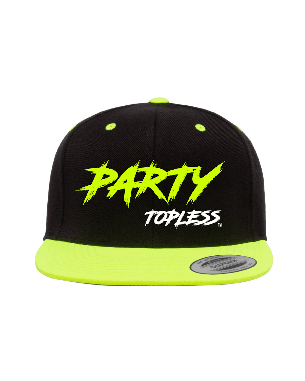 Party Topless Flatbill Hat | High Profile Snapback for Offroad Lifestyle