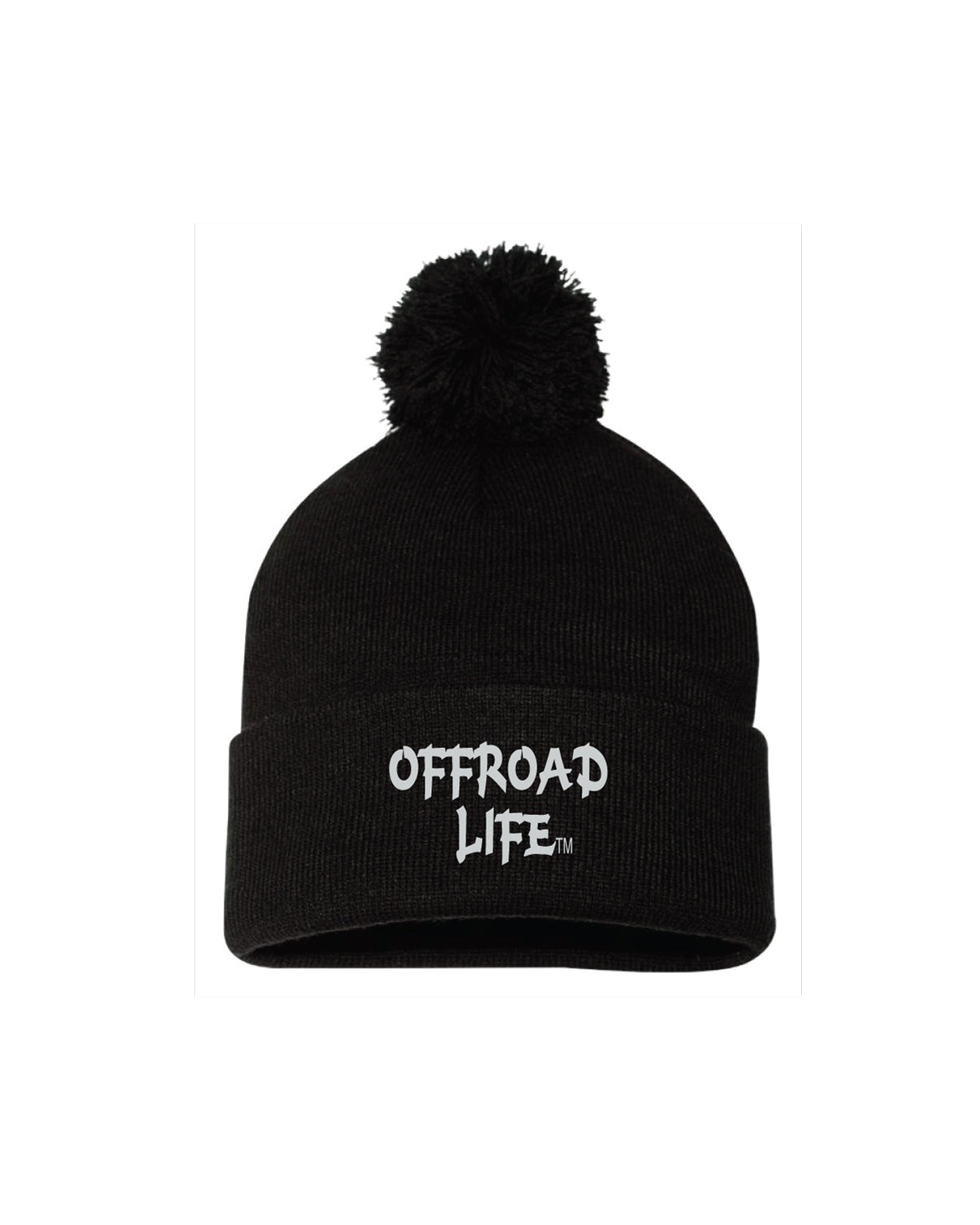 Offroad Life Beanie | Embroidered Knit Cap for Outdoor Lifestyle