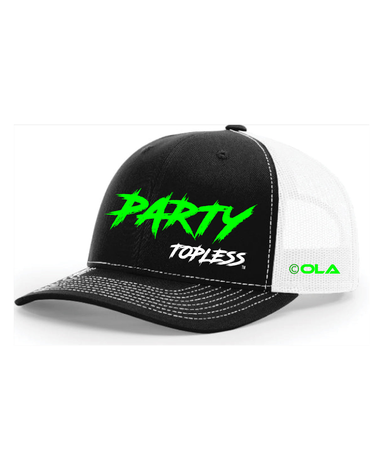 Party Topless Trucker Hat | Richardson 112 Snapback for Offroad Lifestyle