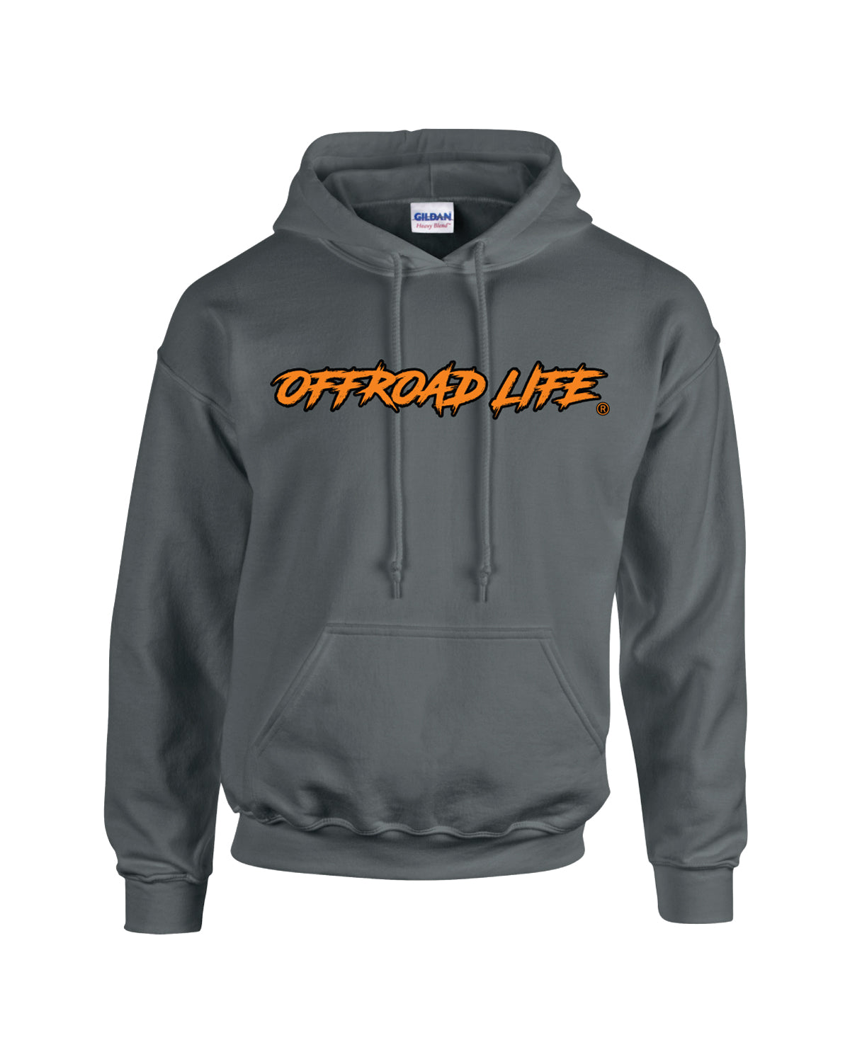 Offroad Life Style Hoodie - heavy-blend unisex pullover printed in the USA, durable and comfortable for trail & camp life.