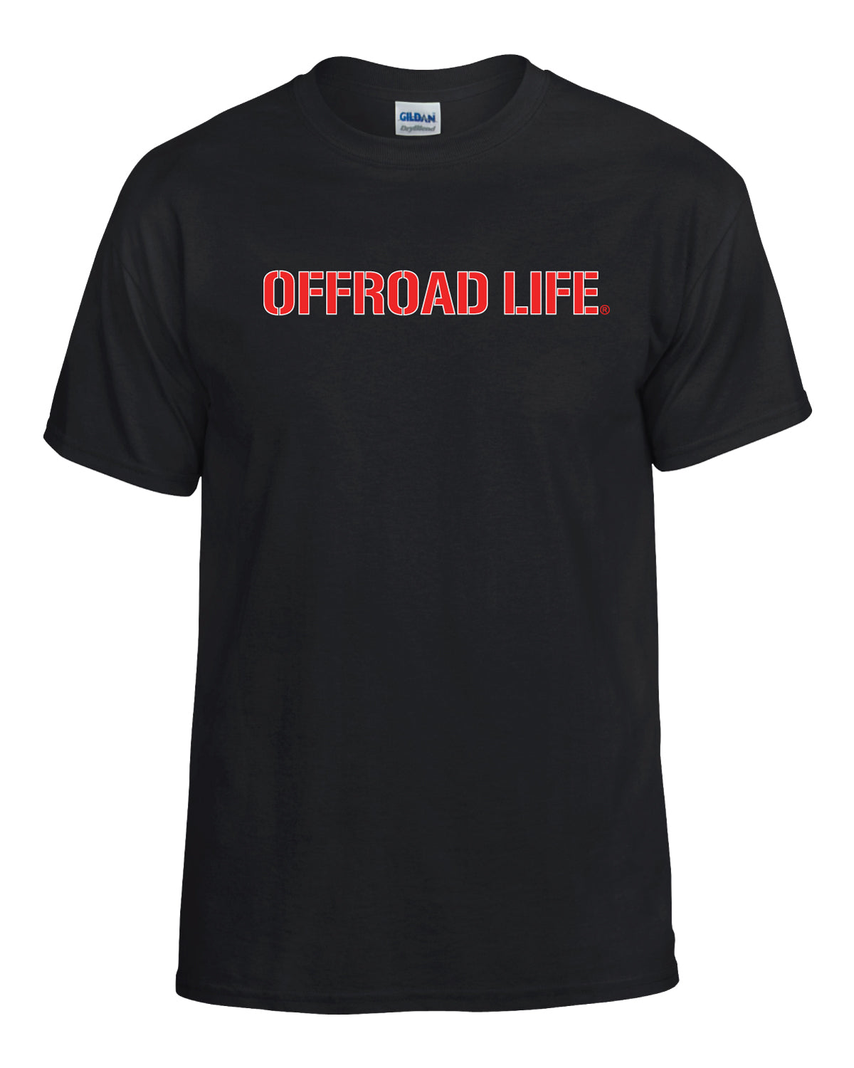 Offroad Life Mega Mud Truck T‑Shirt - Lifted Mud Truck Graphic
