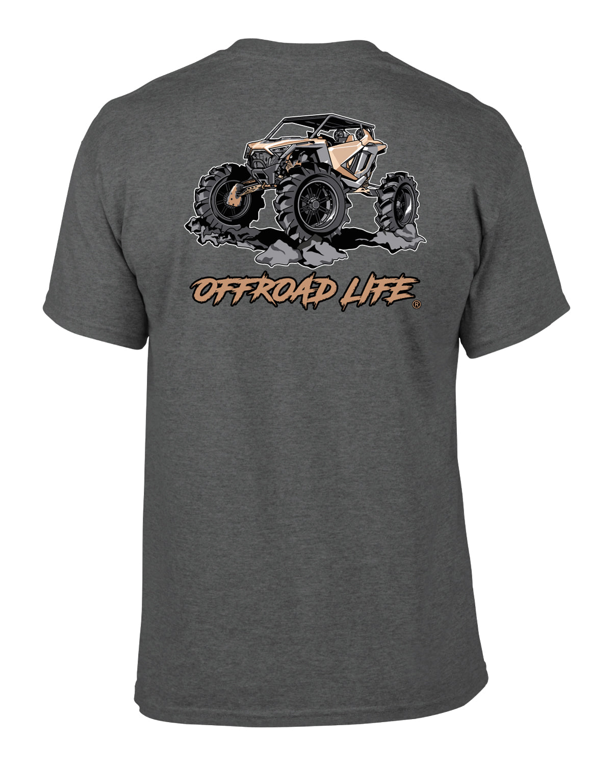 RZR Pro Offroad Shirt by Offroad Life - Polaris Side-by-Side Mudding T-Shirt for Men and Women