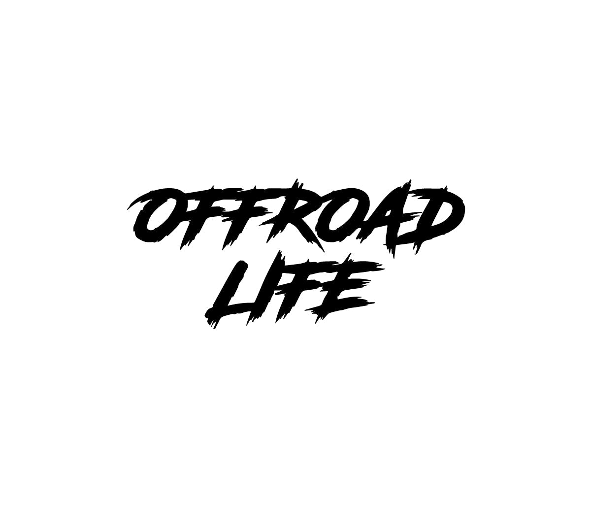 Offroad Life Style Sticker | Small