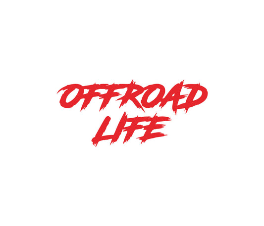 Offroad Life Style Sticker - Small Vinyl Decal