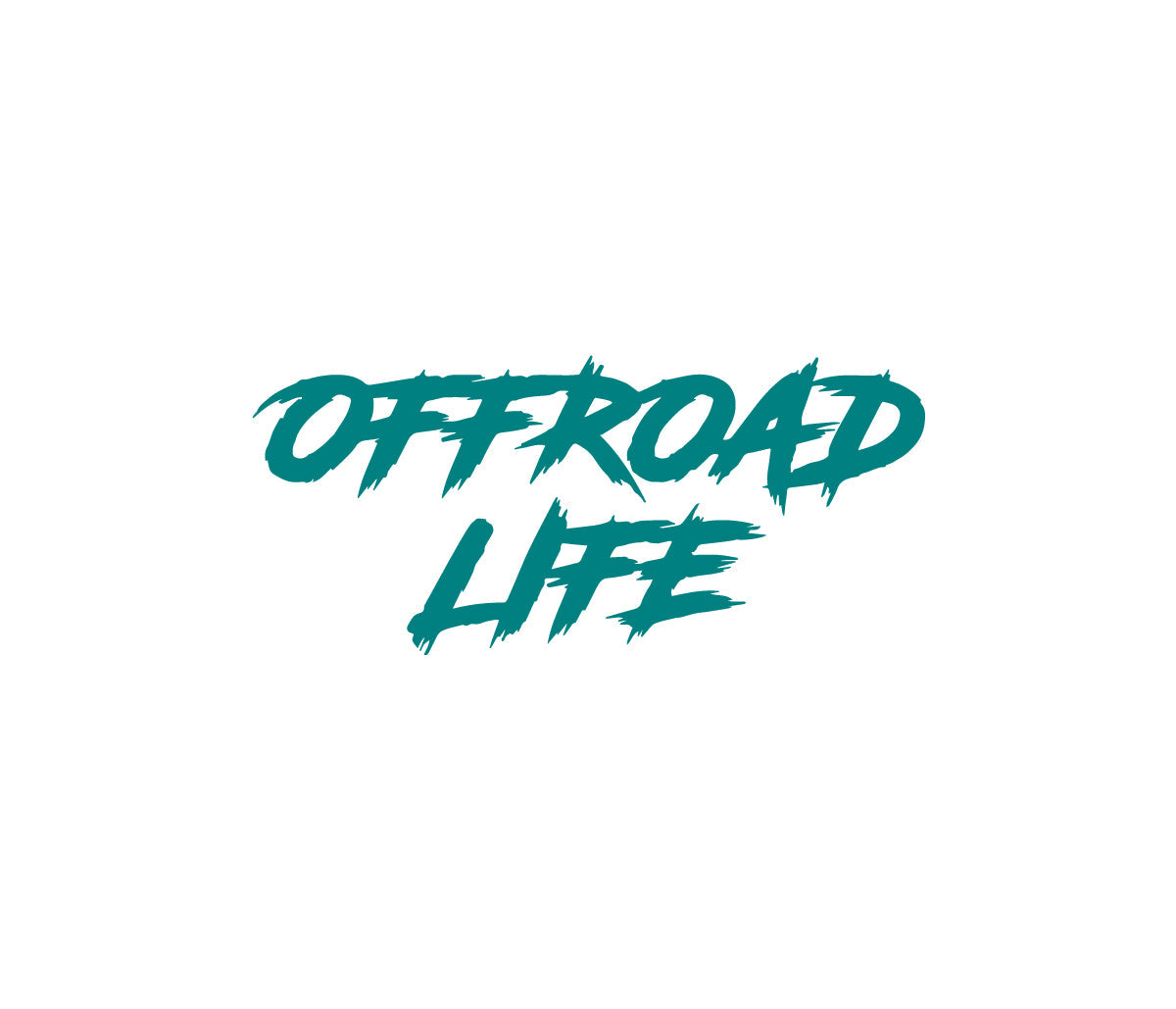 Offroad Life Style Sticker | Small