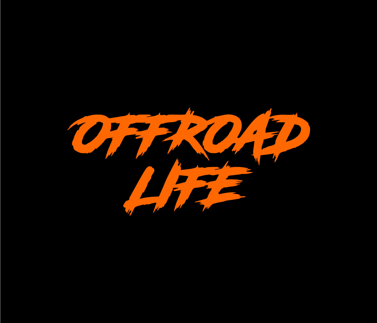 Offroad Life Outdoor Sticker - Medium Vinyl Decal