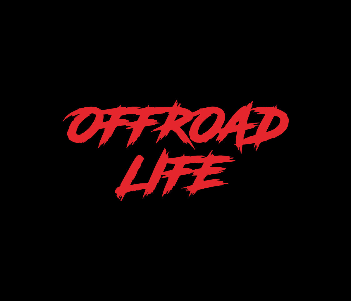 Offroad Life Outdoor Sticker | Medium