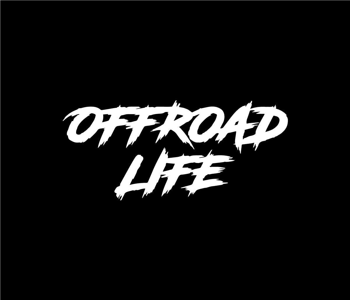 Offroad Life Outdoor Sticker | Medium