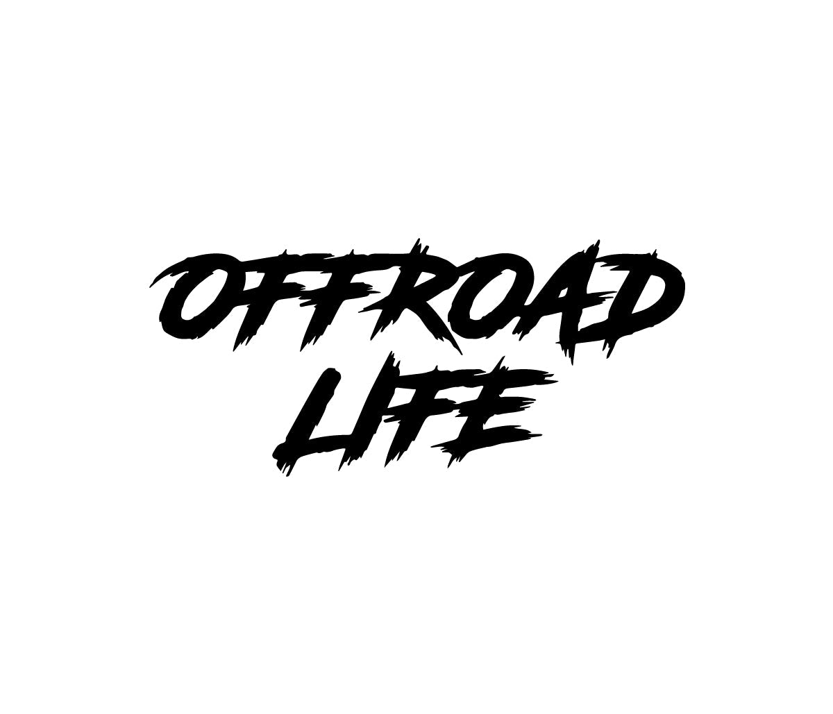 Offroad Life Outdoor Sticker | Medium