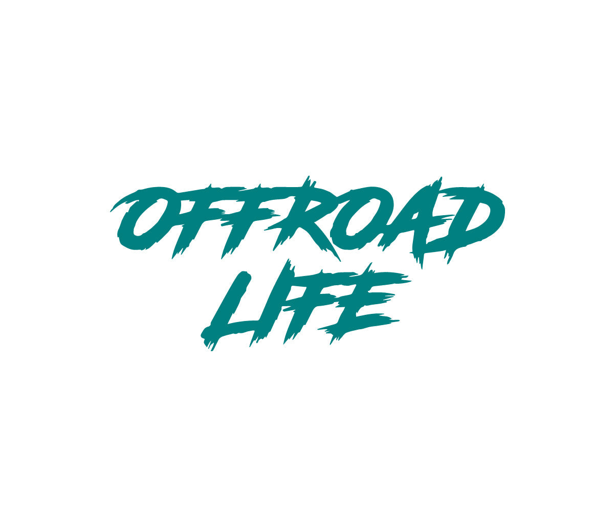 Offroad Life Outdoor Sticker | Medium