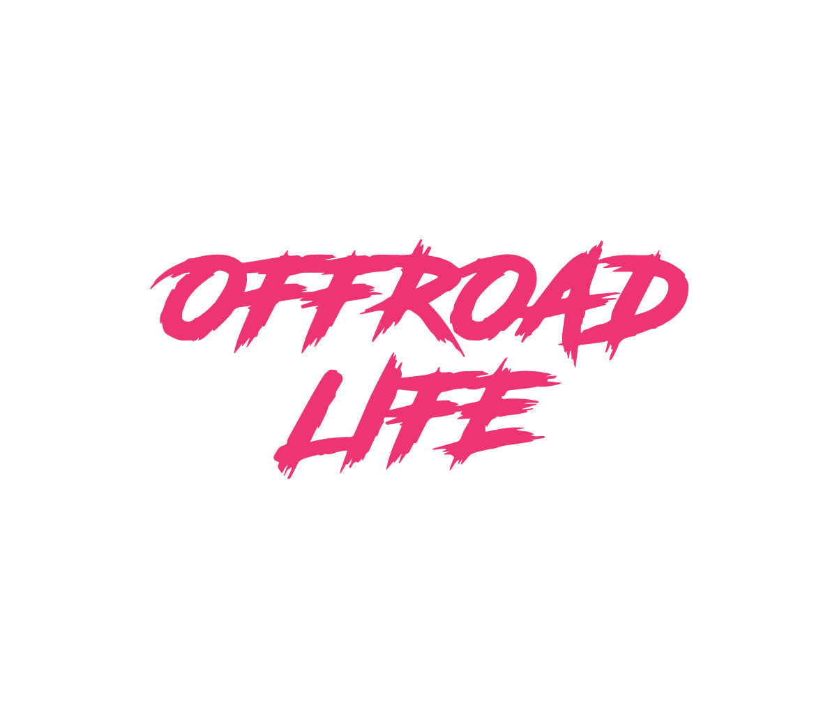 Offroad Life Outdoor Sticker | Medium