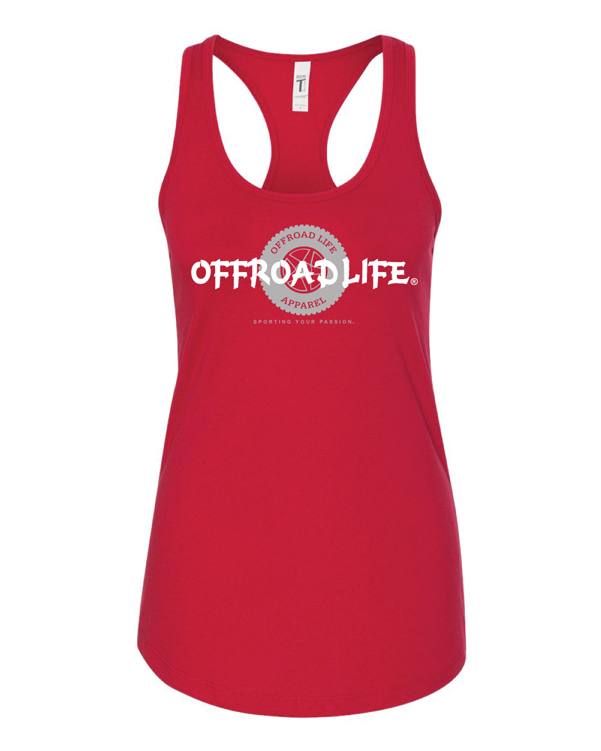 Offroad Life Women's Racerback Tank Top - Outdoor Lifestyle Design
