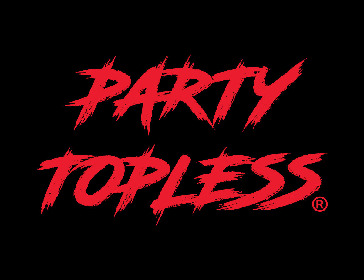 Party Topless Offroad Flag | 3 Sizes | Ride, Camp, Garage or Fly It Proud