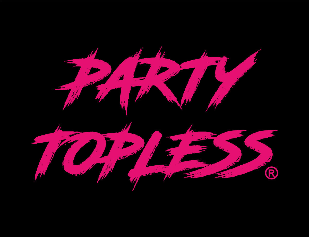 Party Topless Offroad Flag by Offroad Life - Available in 3 Sizes - Mud Truck, ATV, Garage, or Campsite Banner