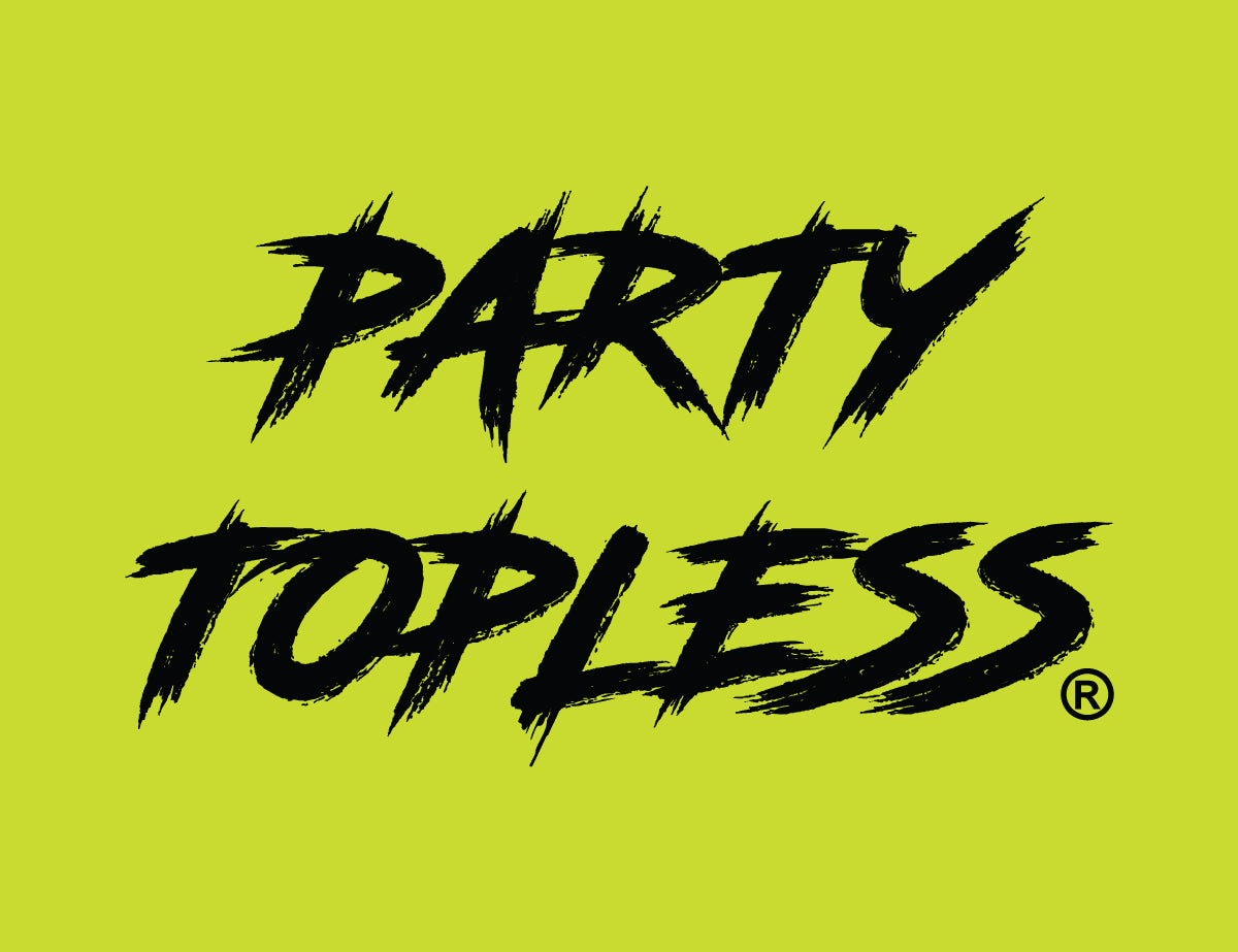 Party Topless Offroad Flag | 3 Sizes | Ride, Camp, Garage or Fly It Proud