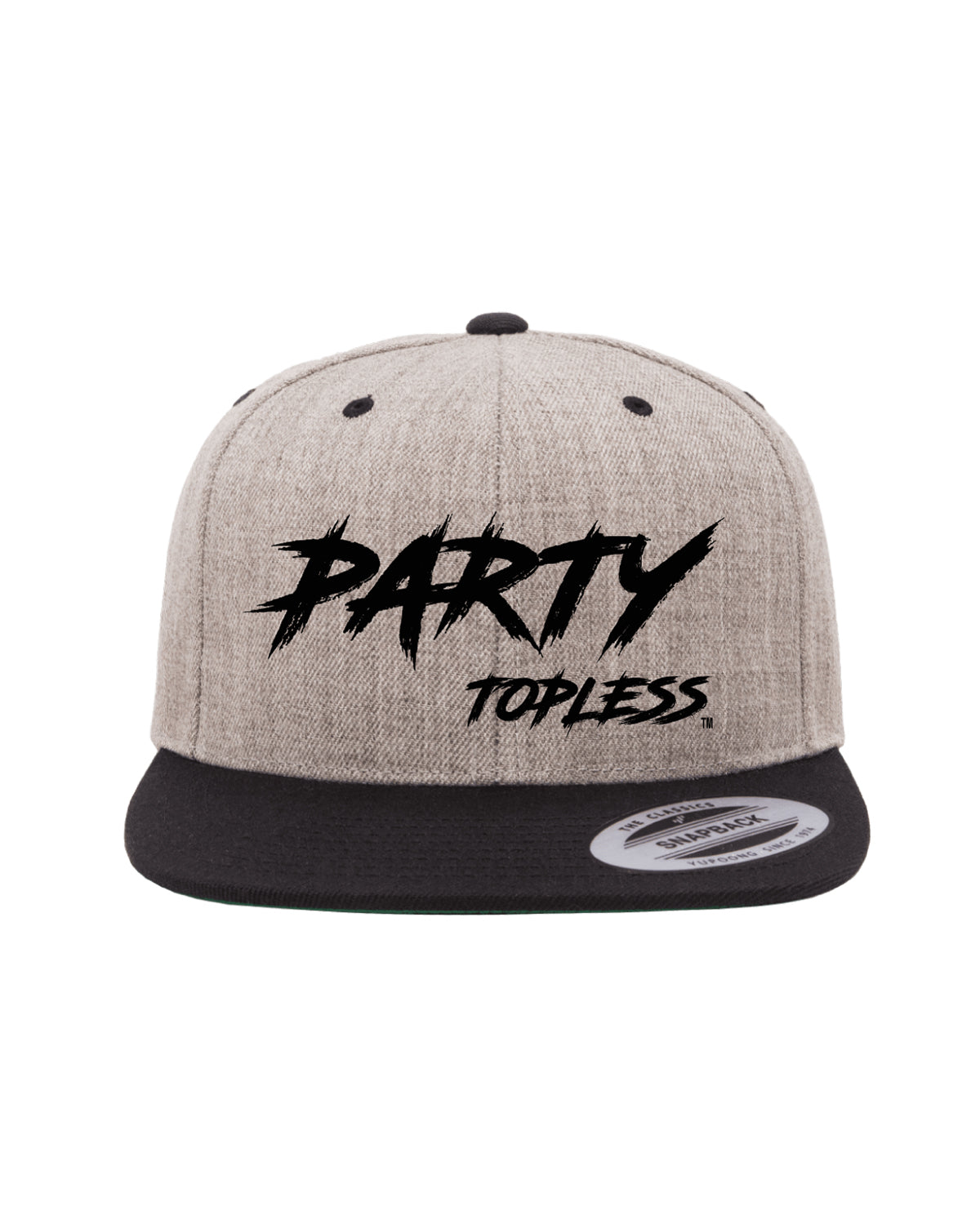 Party Topless Flatbill Hat | High Profile Snapback for Offroad Lifestyle