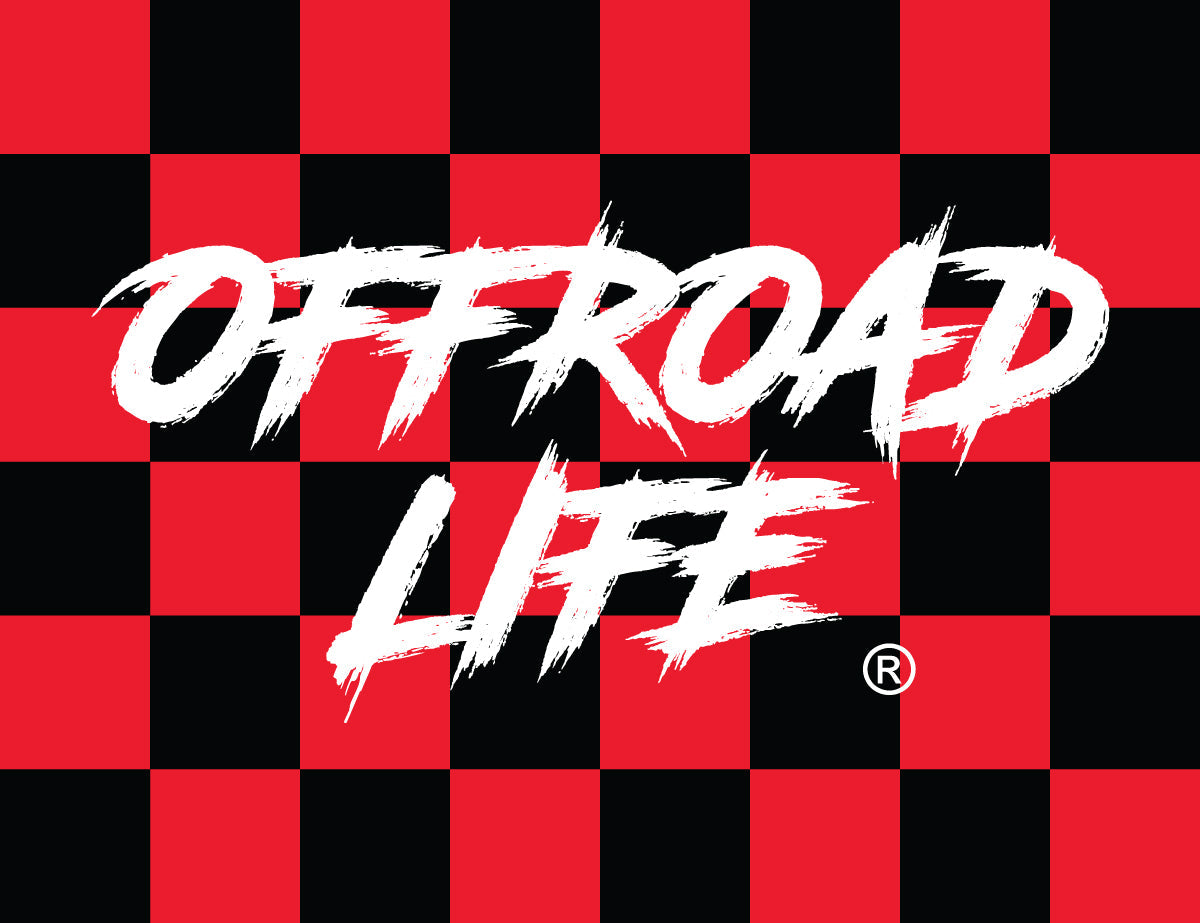 Offroad Life Flag | 3 Sizes | Fly It Proud at the Mud Park, Campsite, or Garage