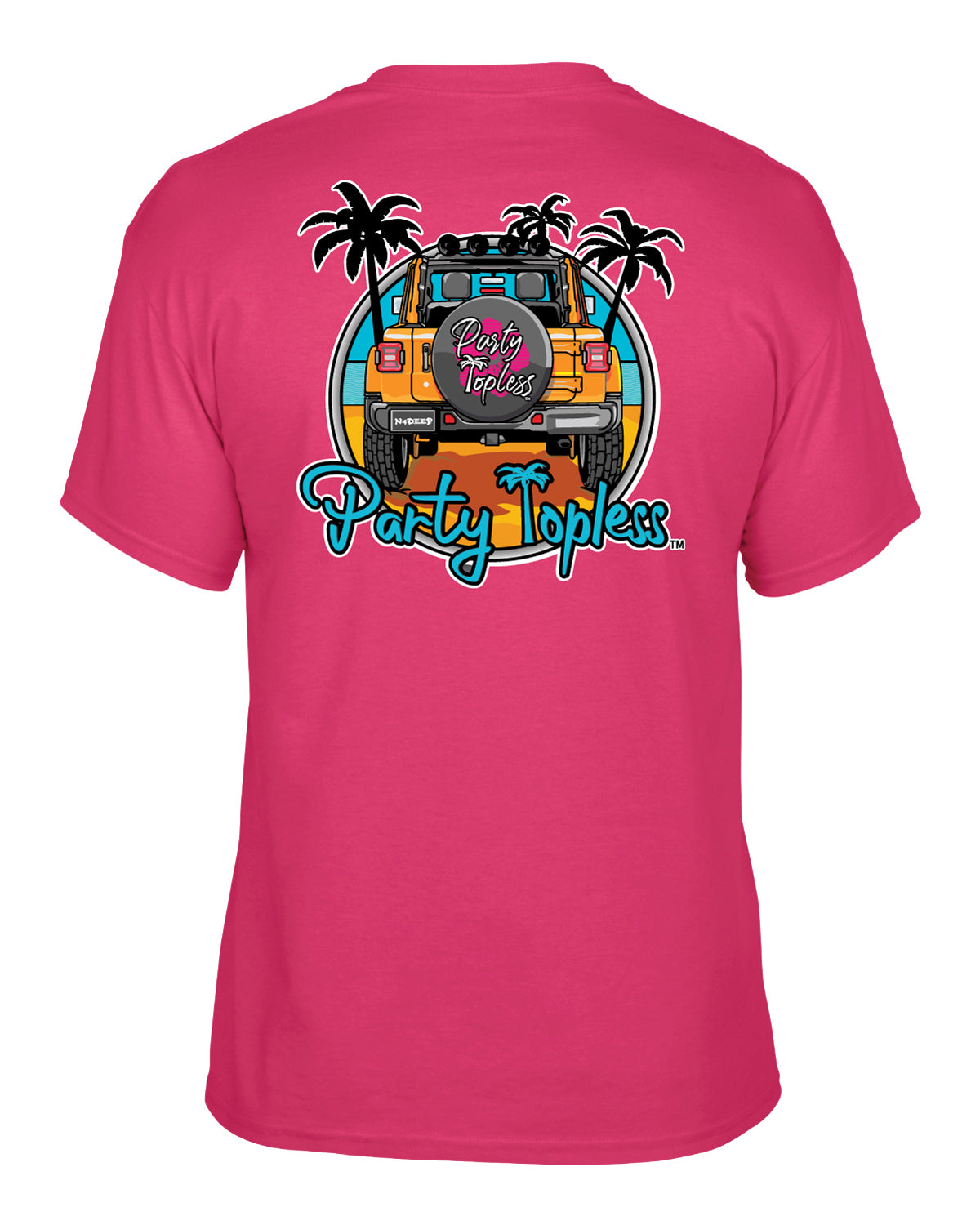 Offroad Life Party Topless T‑Shirt