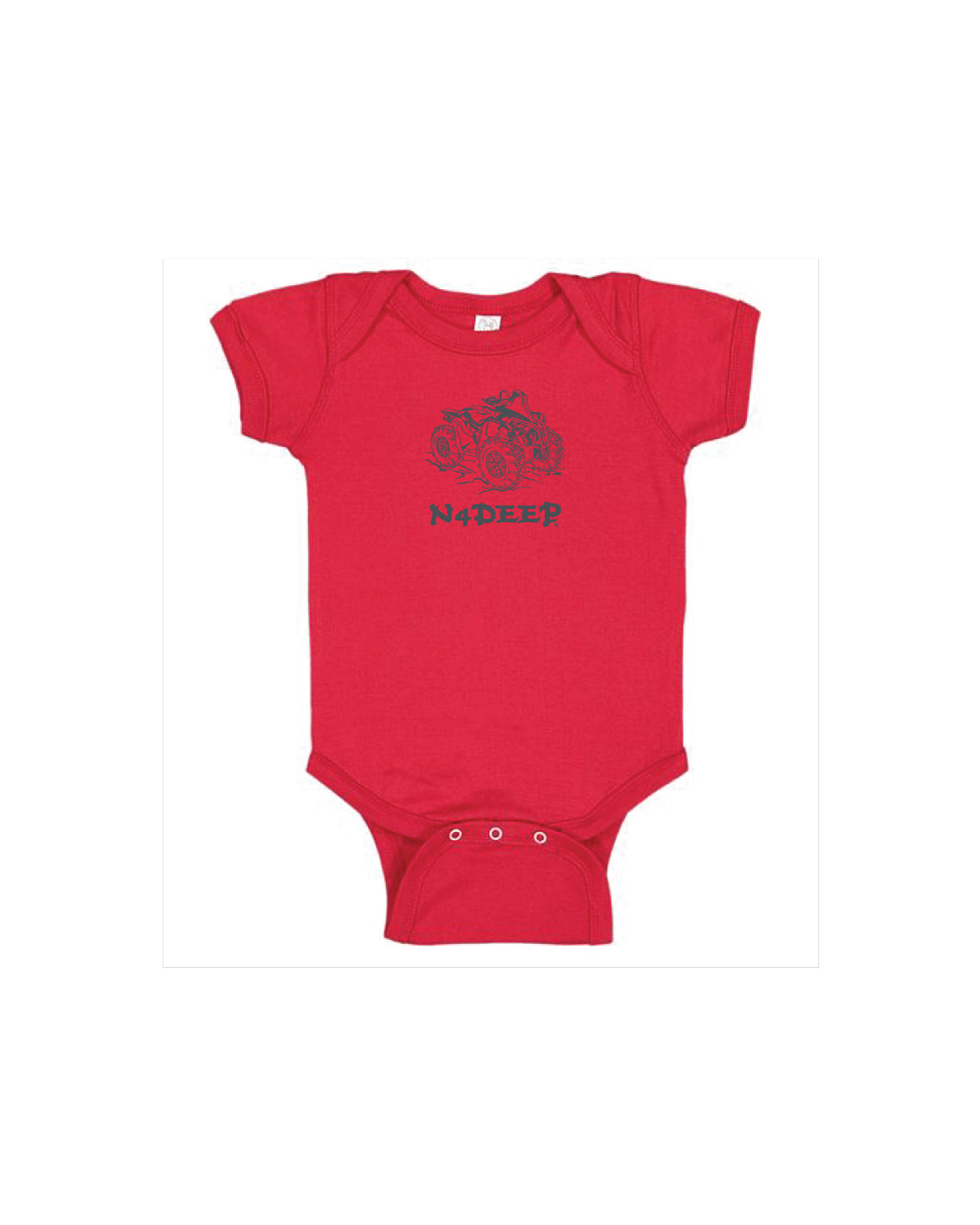 N4DEEP Life Renegade ATV Baby Bodysuit - Offroad Apparel for Infants