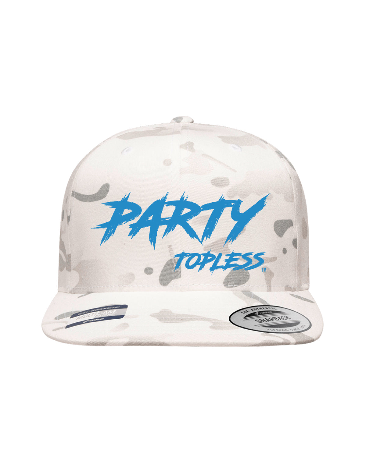 Party Topless Flatbill Hat | High Profile Snapback for Offroad Lifestyle