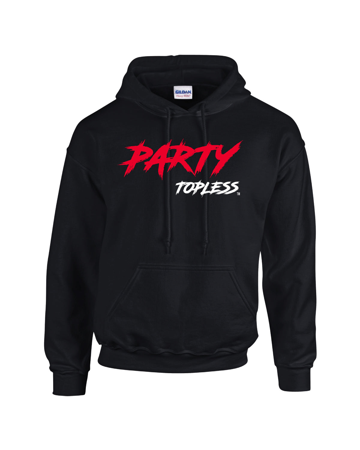 Party Topless Pullover Hoodie | Offroad Heavy Blend Unisex Mud Park Hoodie