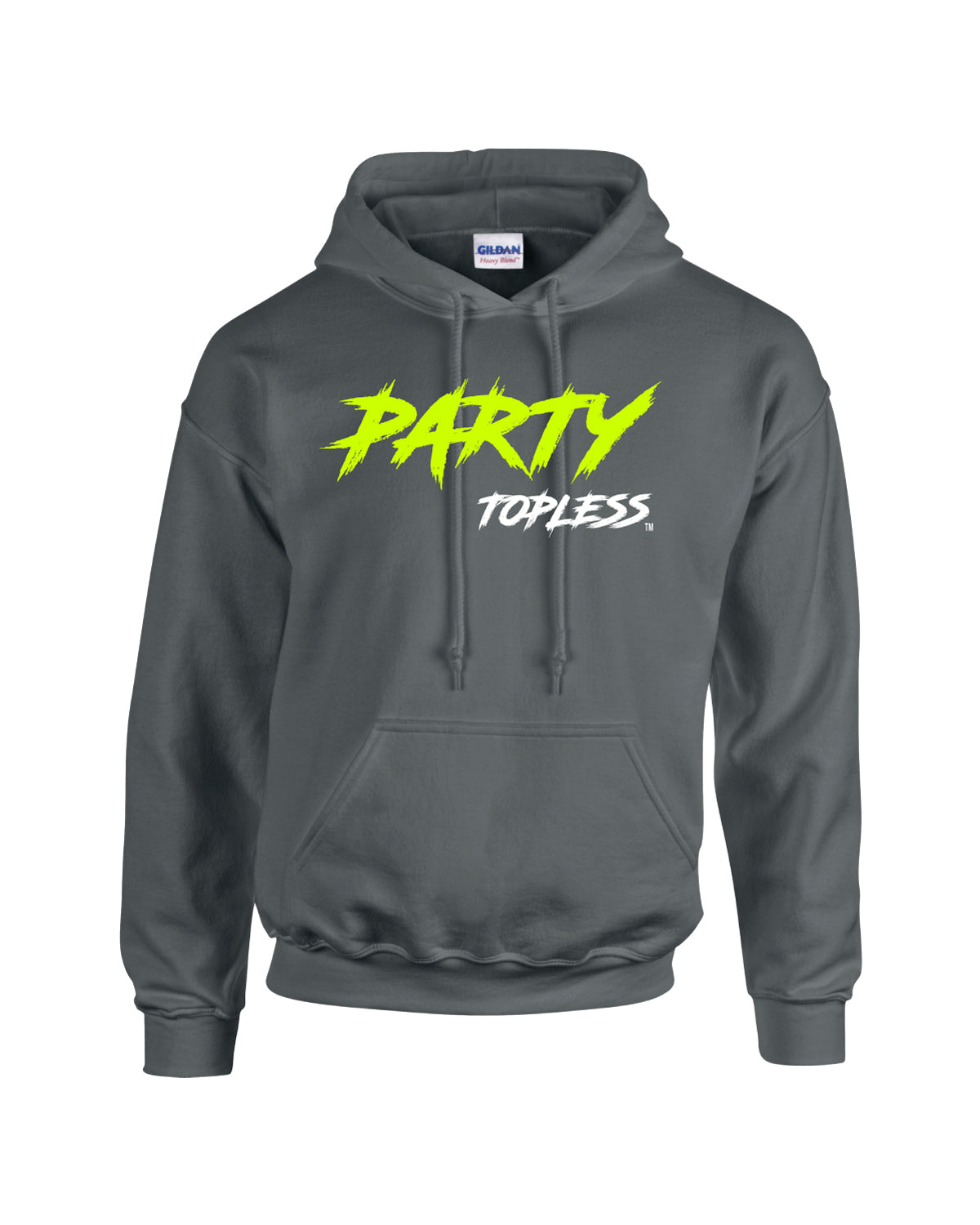 Party Topless Pullover Hoodie | Offroad Heavy Blend Unisex Mud Park Hoodie