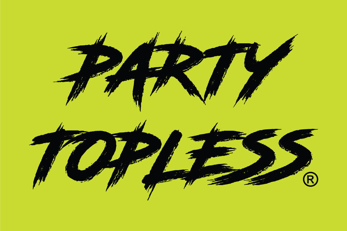 Party Topless Offroad Flag | 3 Sizes | Ride, Camp, Garage or Fly It Proud