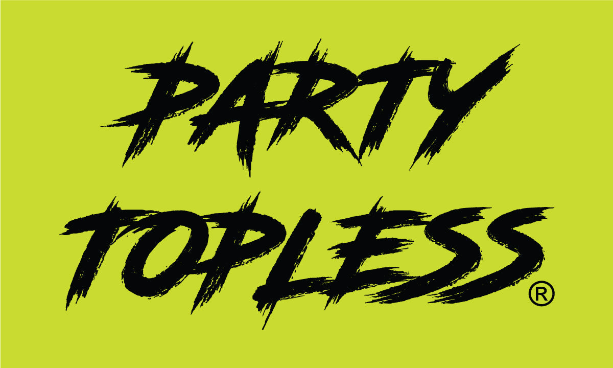 Party Topless Offroad Flag | 3 Sizes | Ride, Camp, Garage or Fly It Proud