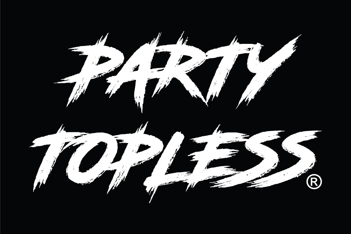 Party Topless Offroad Flag | 3 Sizes | Ride, Camp, Garage or Fly It Proud