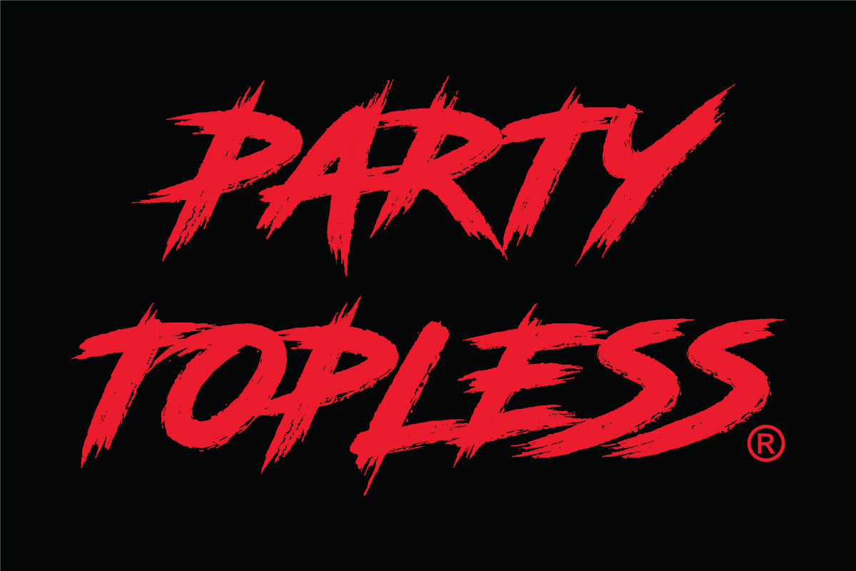 Party Topless Offroad Flag | 3 Sizes | Ride, Camp, Garage or Fly It Proud