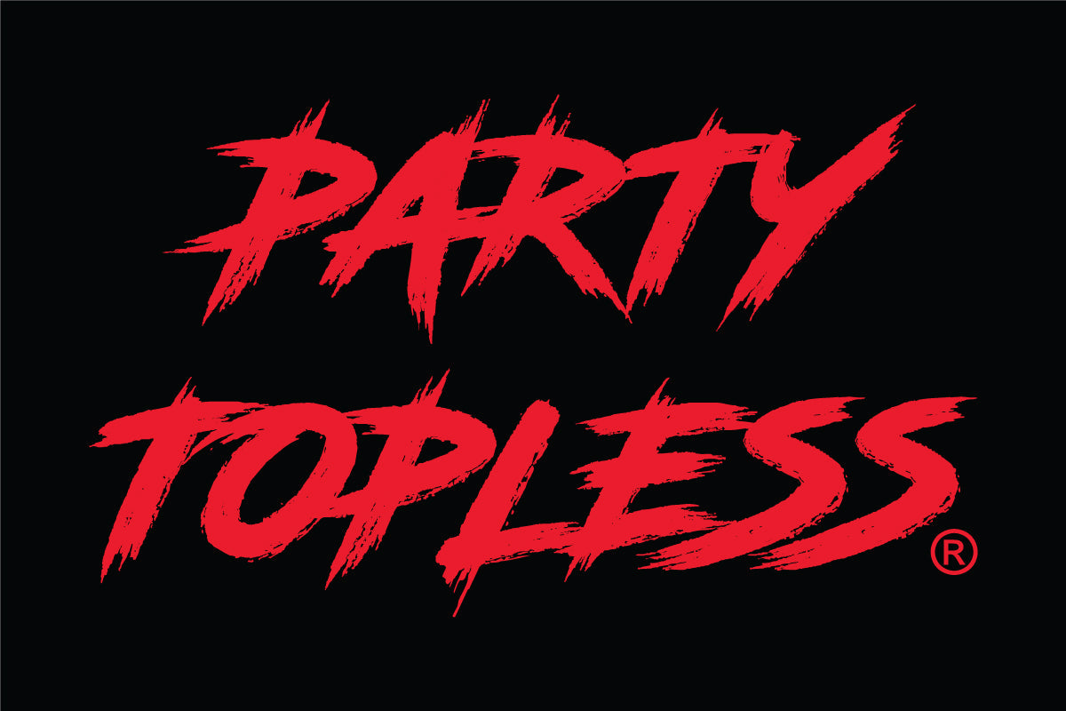 Party Topless Offroad Flag | 3 Sizes | Ride, Camp, Garage or Fly It Proud