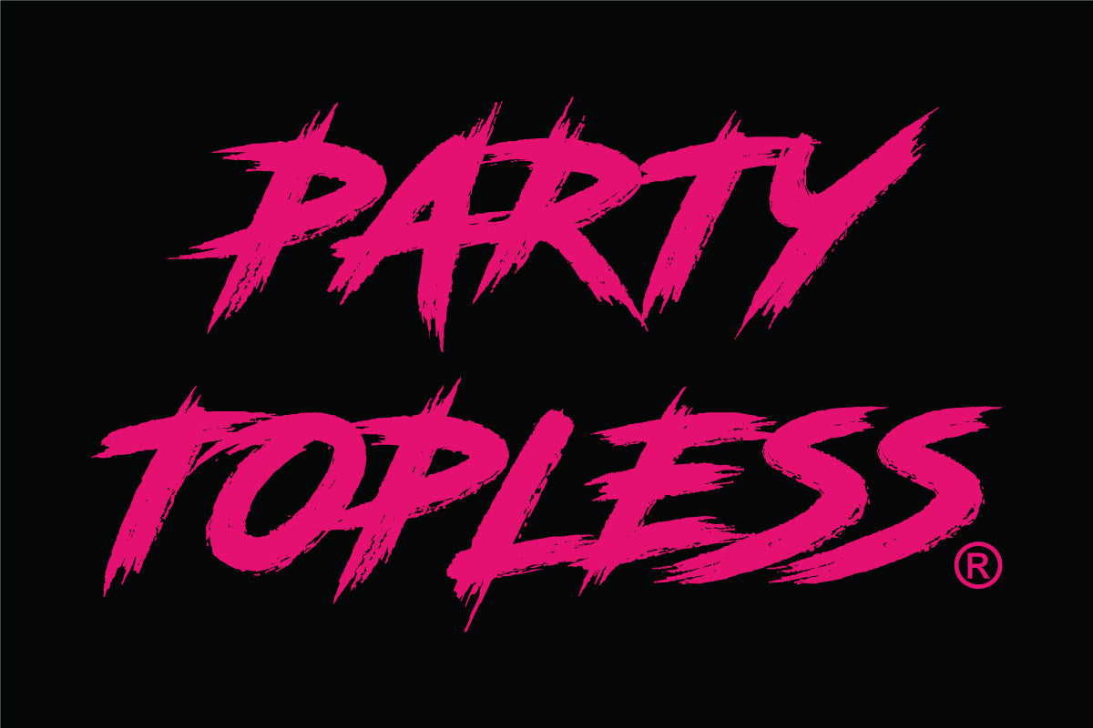 Party Topless Offroad Flag | 3 Sizes | Ride, Camp, Garage or Fly It Proud